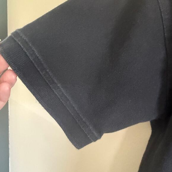 Lacoste Black Polo Shirt Men’s Size 5 Medium Classic Fit Crocodile Logo Preppy - Picture 6 of 10